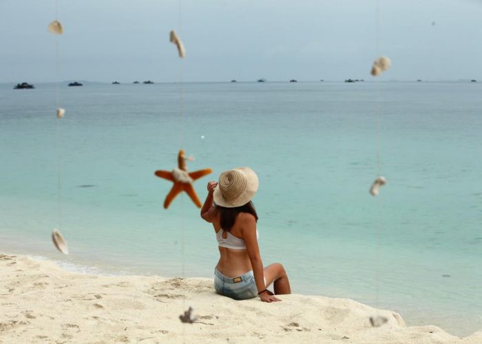 white sand island bintan