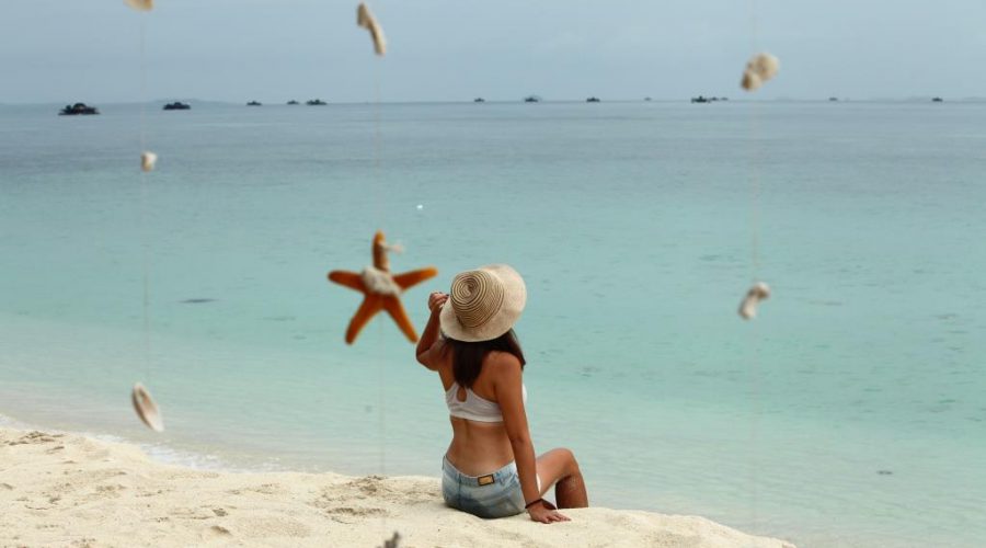 white sand island bintan