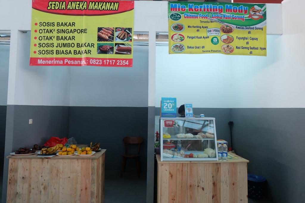 makanan di indiskop