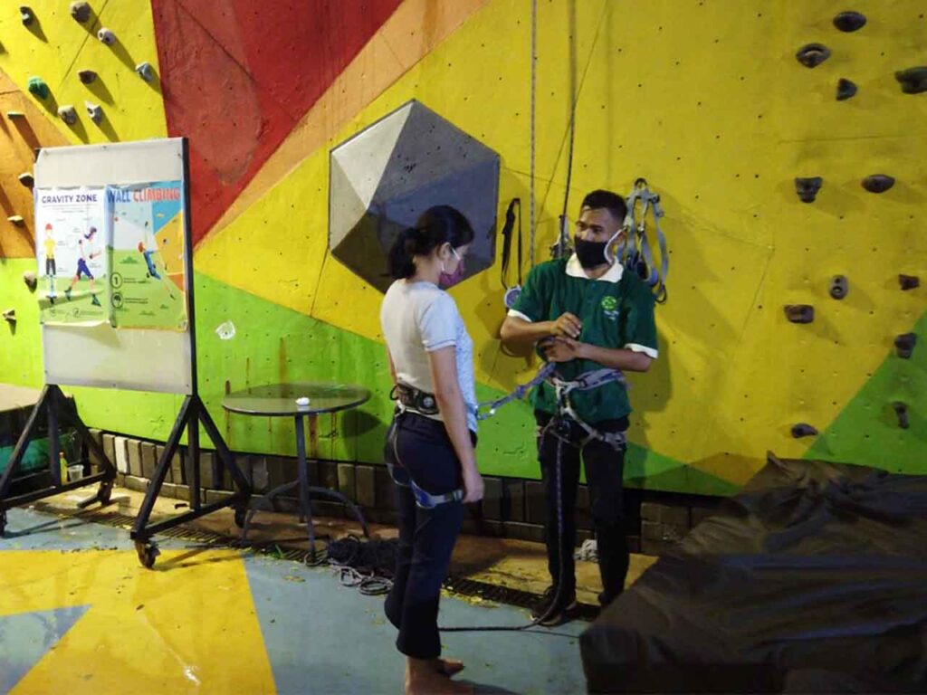 main wall climbing
