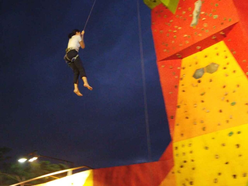 wall climbing scientia square park
