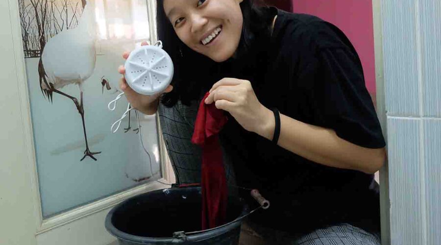 mesin cuci mini